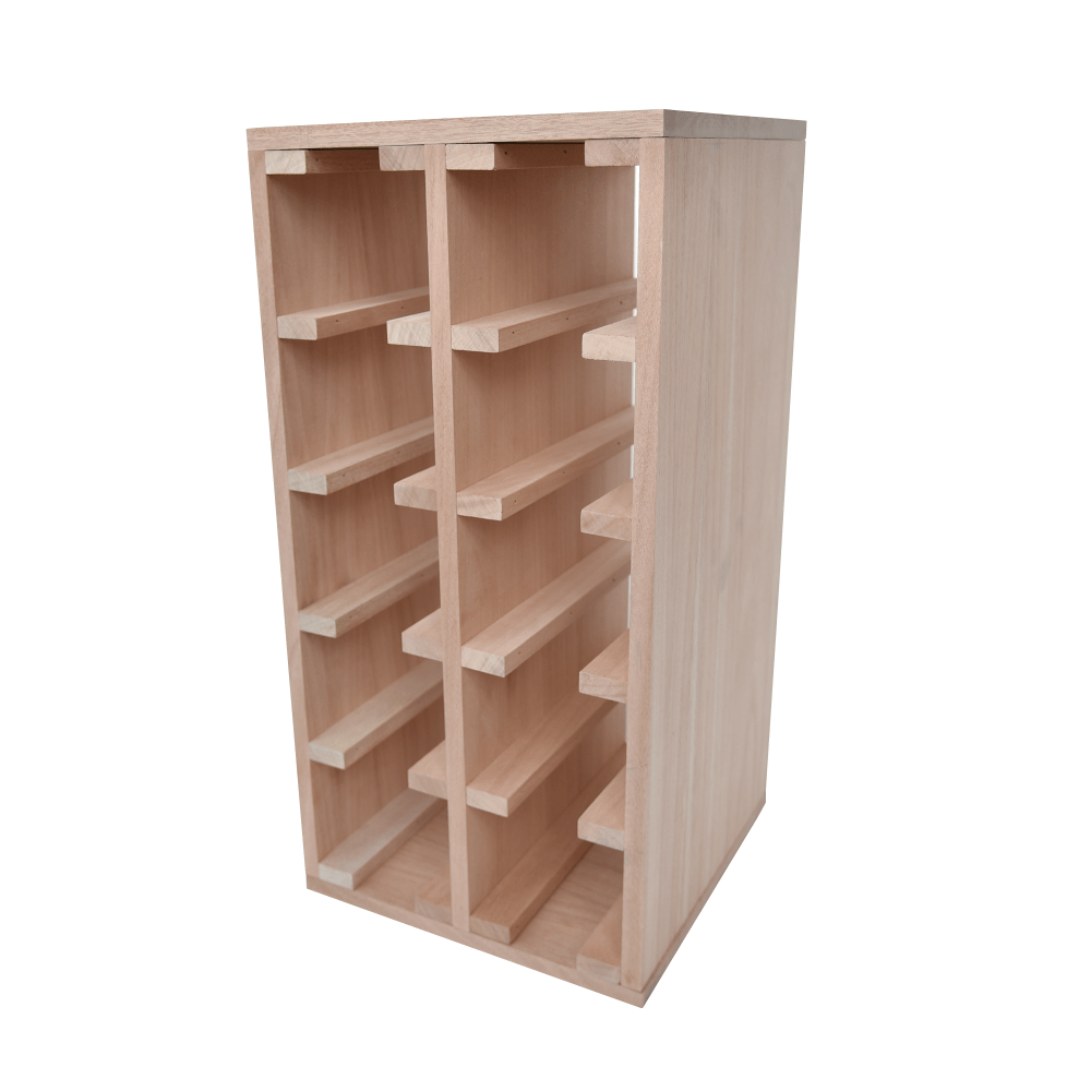 10 Bottles Oak Wine Rack - Wine Rack Store