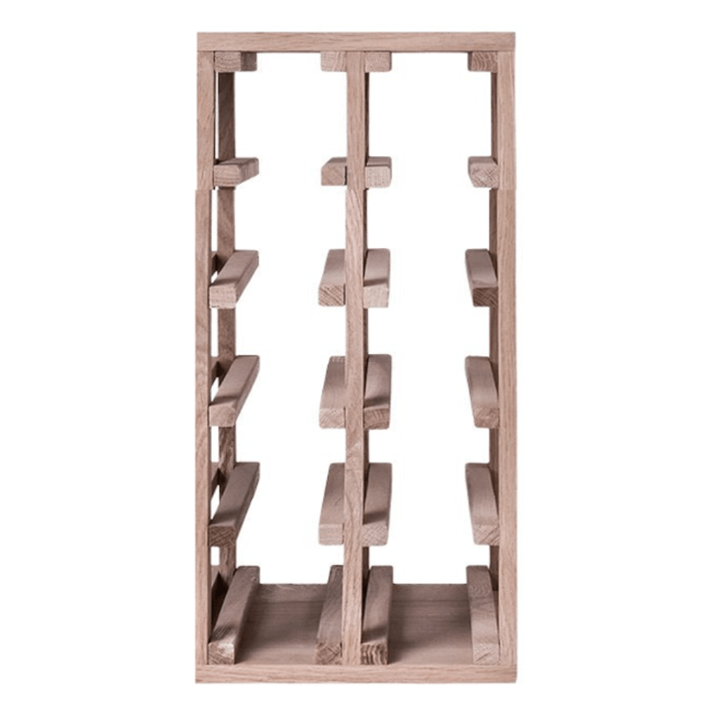 10 Bottles Oak Wine Rack - Wine Rack Store