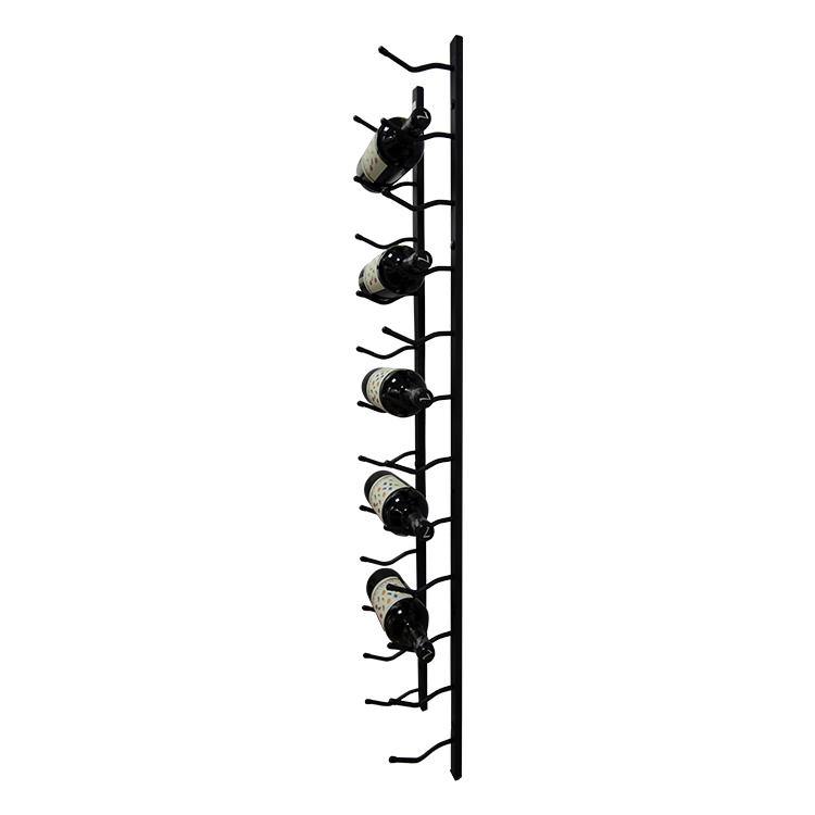 One Bottle Deep Wall Mounted Wine Rack.
