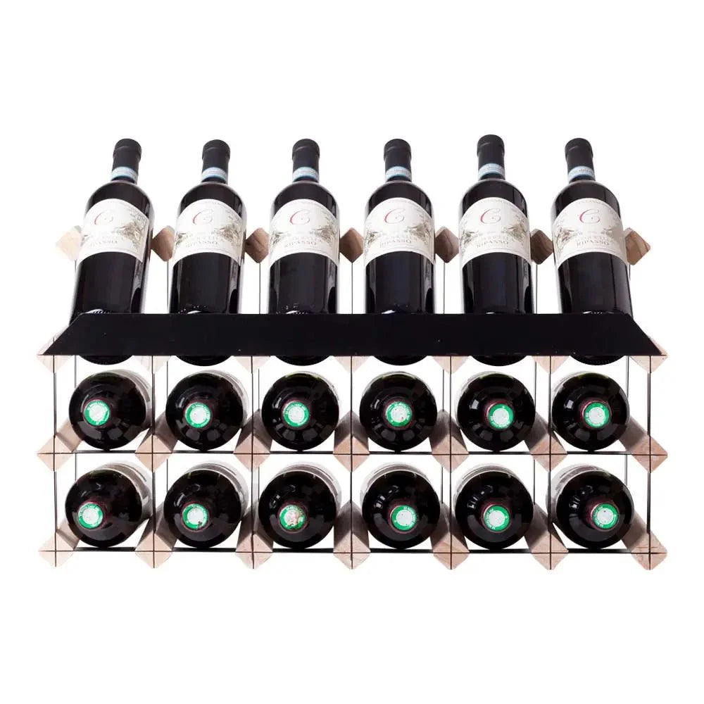 18 Bottle Display Wine Rack - Wine Rack Store