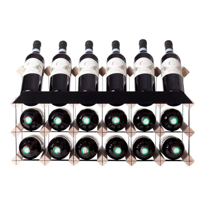 18 Bottle Display Wine Rack - Wine Rack Store