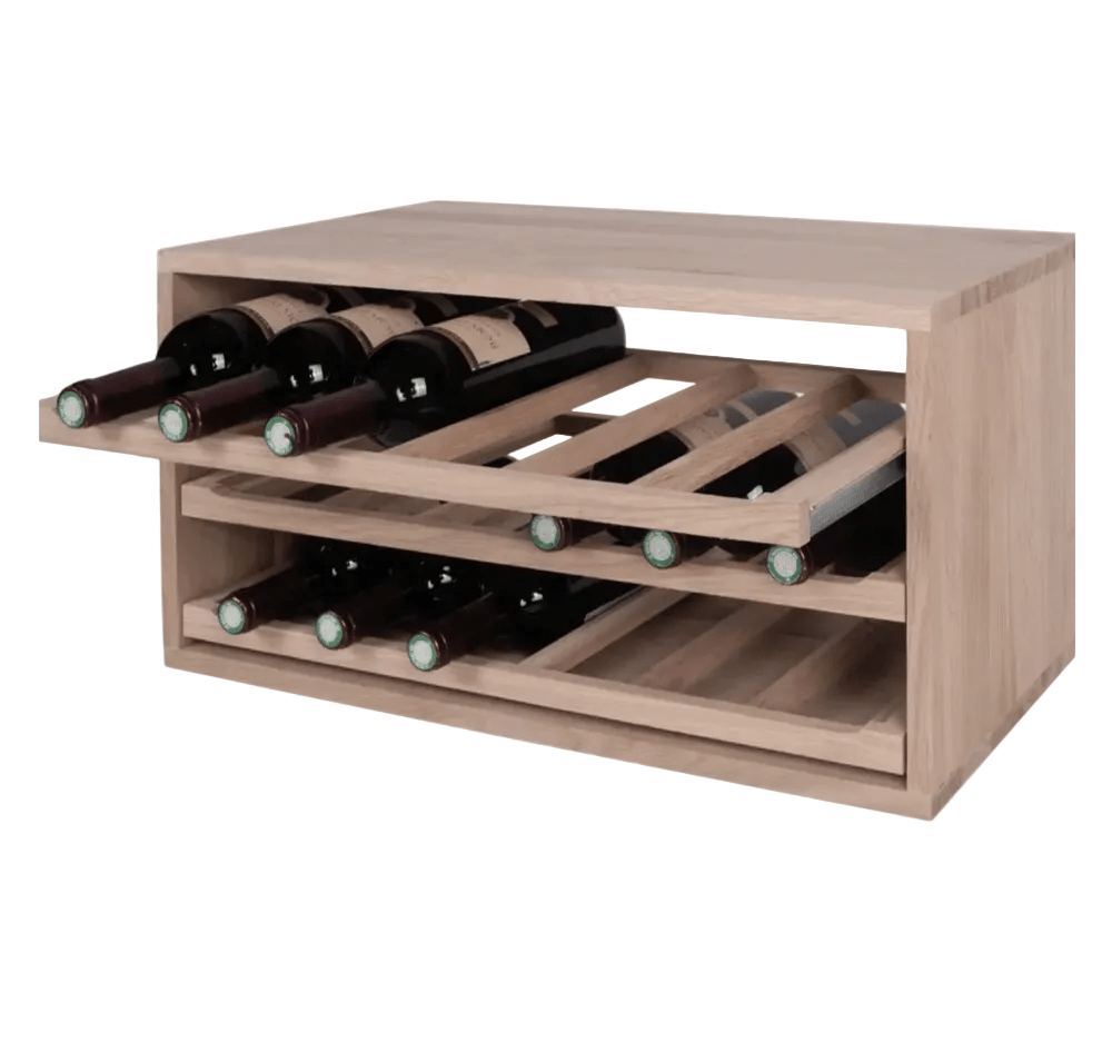 18 Bottles Shelves Wine Rack - Wine Rack Store