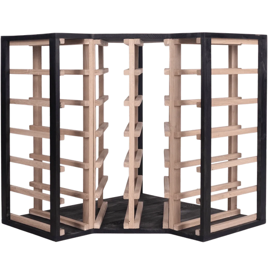 24 bottle Corner Wine Rack - Wine Rack Store