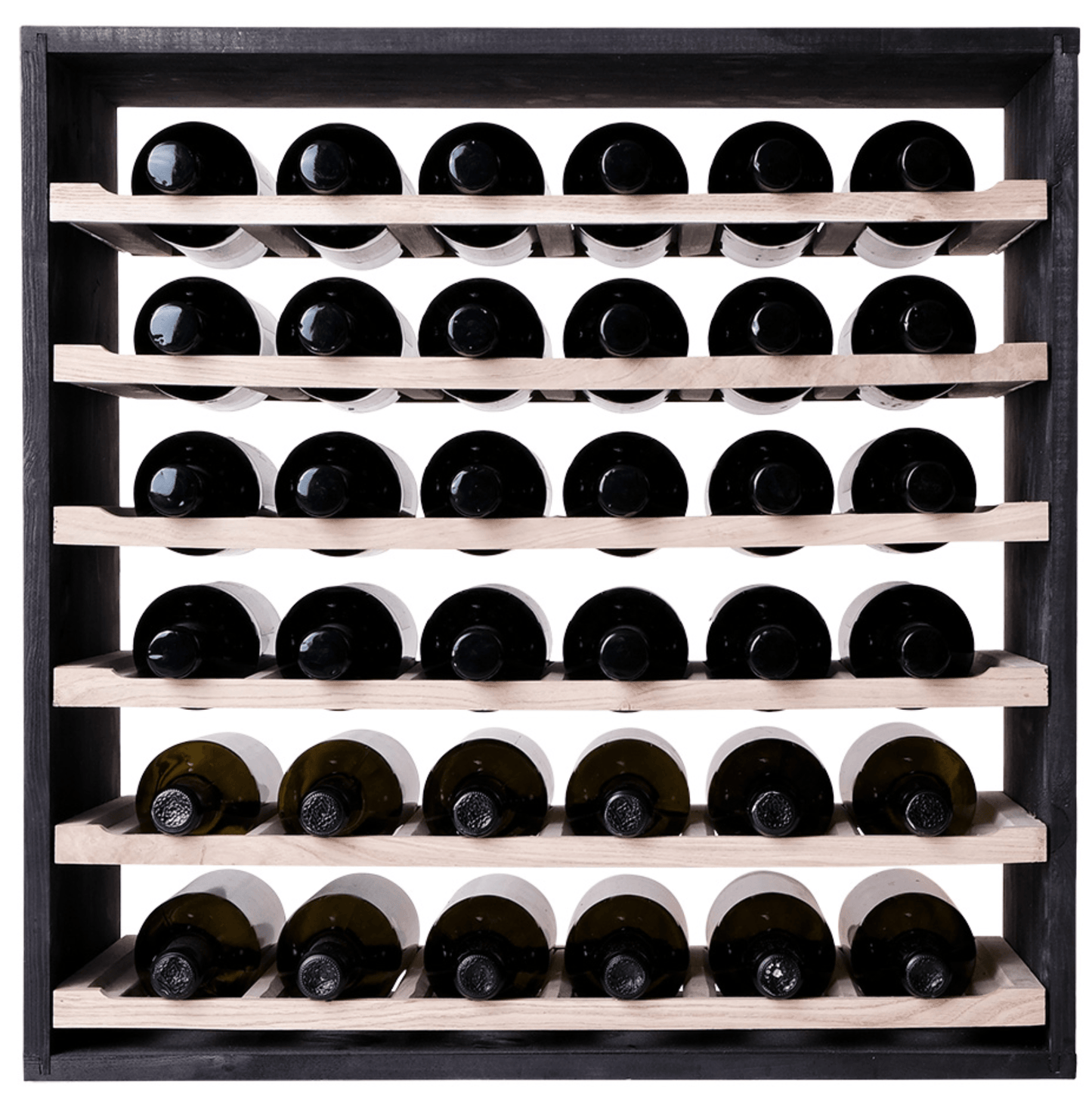 36 Bottles Shelves Wine Rack.