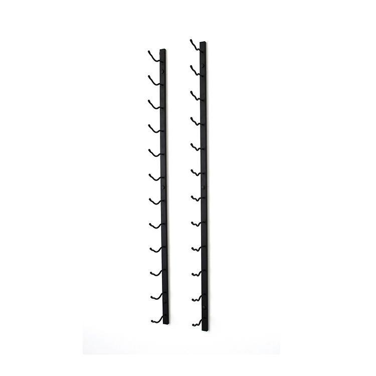 One Bottle Deep Wall Mounted Wine Rack.