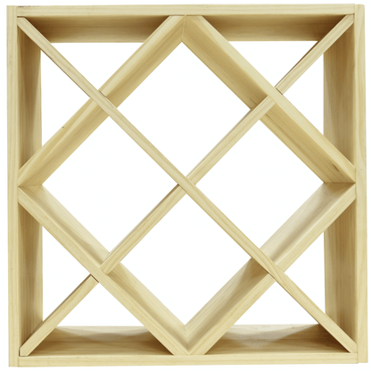 Diamond Cube 30 Bottles Wine Rack.