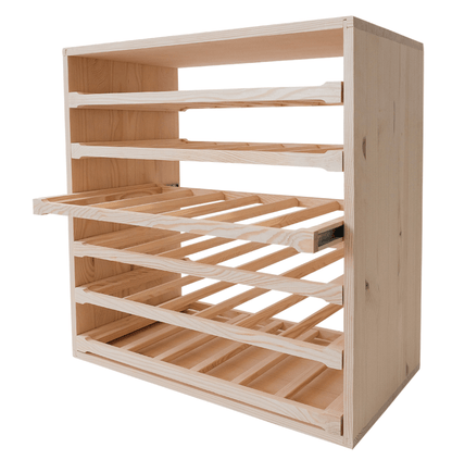 36 Bottles Shelves Wine Rack.