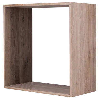 Cube Solid Oak Module Wine Rack - Wine Rack Store
