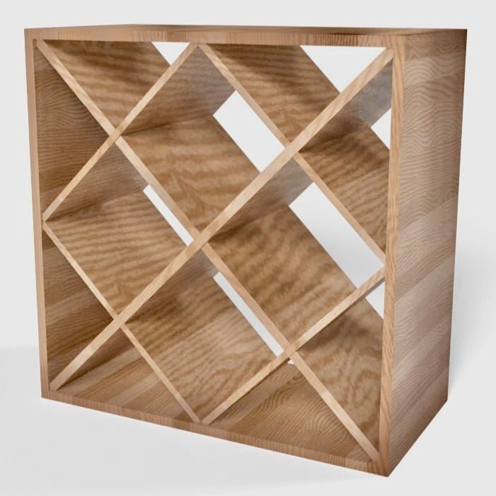Diamond Cube 30 Bottles Wine Rack - Wine Rack Store