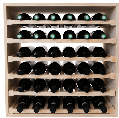 36 Bottles Shelves Wine Rack.