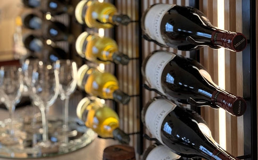One Bottle Deep Wall Mounted Wine Rack - Wine Rack Store