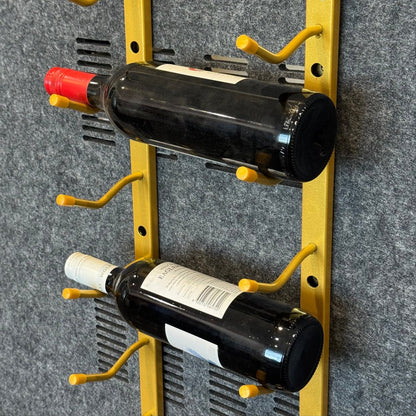 One Bottle Deep Wall Mounted Wine Rack | GOLD
