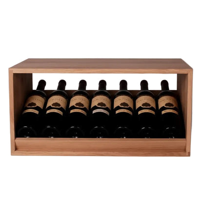 Sapele Hardwood Display Wine Rack - Wine Rack Store