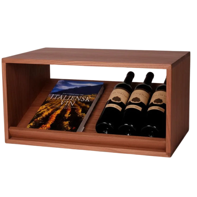 Sapele Hardwood Display Wine Rack - Wine Rack Store