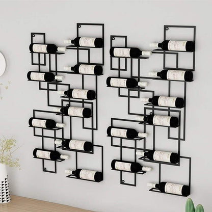 Creative Display Wall Mount Wine Rack | Magnum Bottle Rack | 1.5 L Bottle Holder |Wine Rack Store